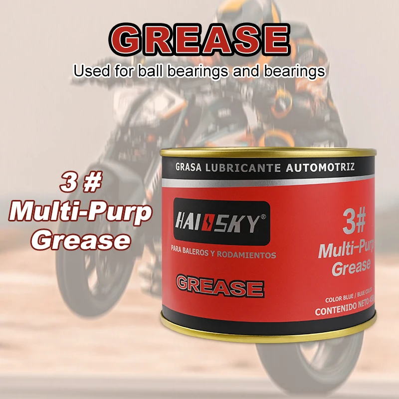

HAISSKY High Low-Temperature Resistance Grease Motorcycle Chain Lubricant Automotive Mechanical Grease