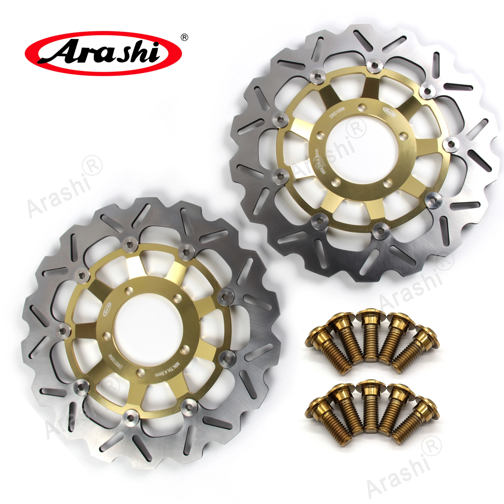 Rotor delantero para Triumph Street Triple 675 R 2009 2010 2011 2012 Arashi 310mm disco de freno para STREET TRIPLE 675 2007 2008
