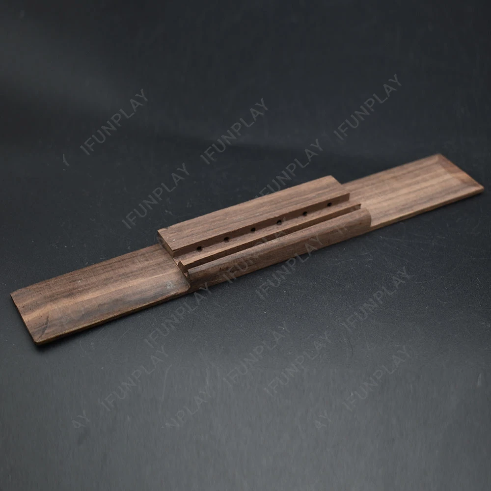 جسر خشبي كلاسيكي من خشب الورد ، أجزاء وإكسسوارات غيتار نايلون ، طول