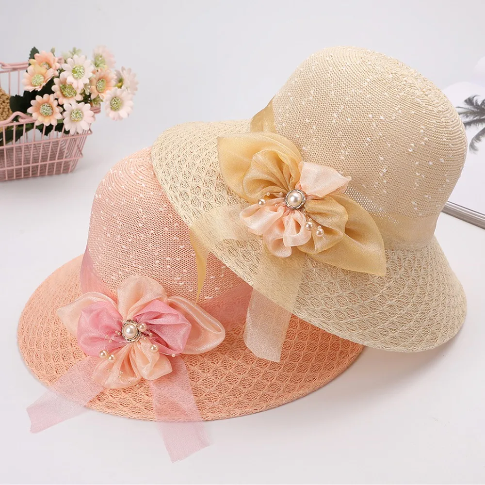 

Fashion UV Protection Women Bucket Hat Foldable Wide Brim Sun Visor Cap Casual Portable Panama Hat