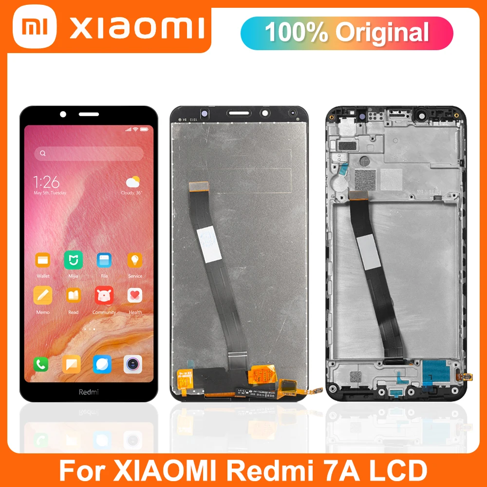 

5.45" Original Xiaomi Redmi 7A LCD Display Replacement+Touch Screen Digitizer, For Redmi7A MZB7995IN M1903C3EG M1903C3EI Display