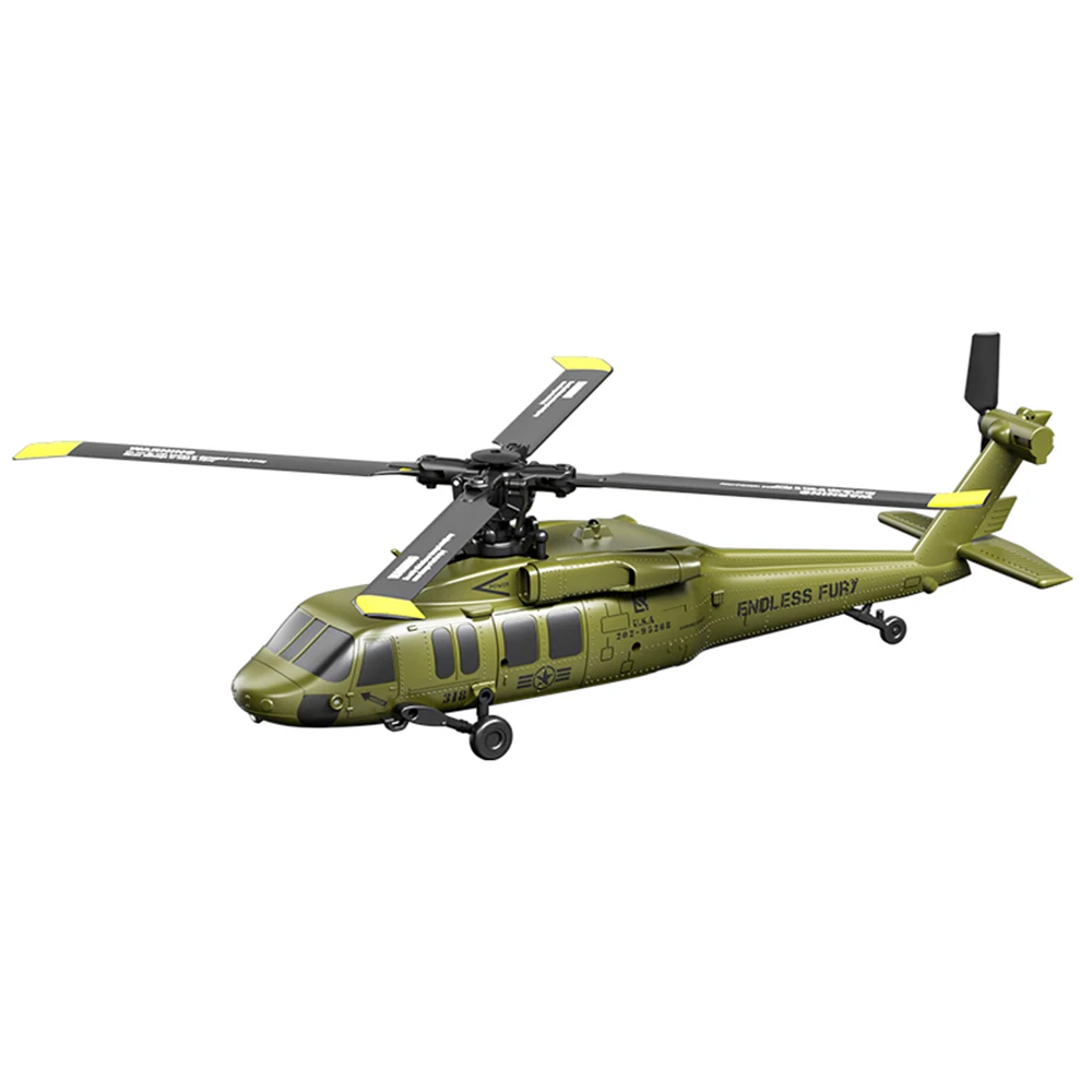 RC Helicopter 9IMOD 6-Channel RC Helicopter JJRC-U9901 Brushless Motor Altitude Hold One-Key Take off