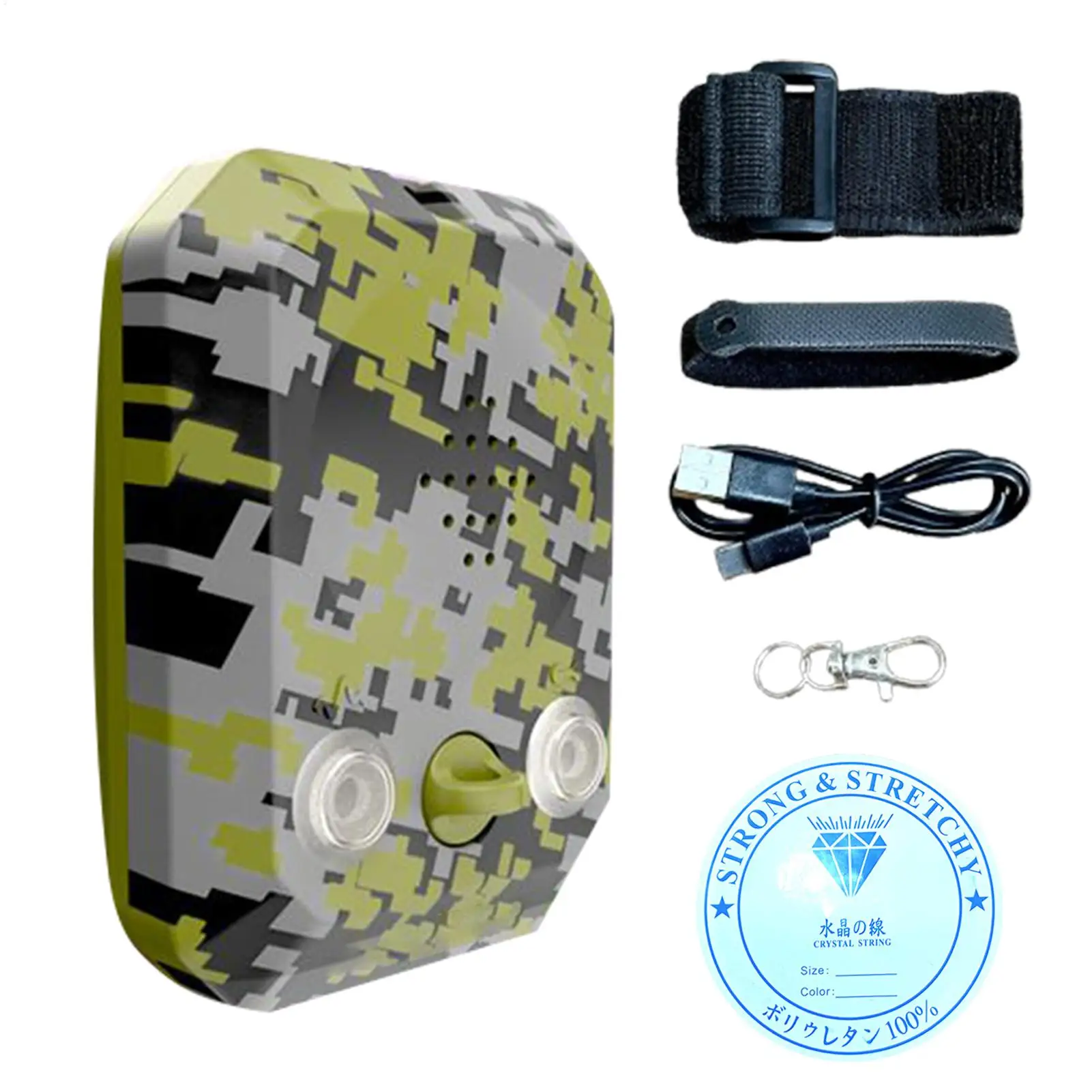 Camping Travel Alarm Wire Trigger Alarm Device Portable Security Alert Anti-theft Perimeter for Outdoor Camping Hiking Hunting