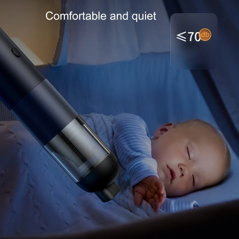 เครื่องดูดฝุ่นในรถยนต์ที่มีประสิทธิภาพ เครื่องดูดฝุ่นในรถยนต์แบบมือถือสำหรับการทำความสะอาดรถยนต์