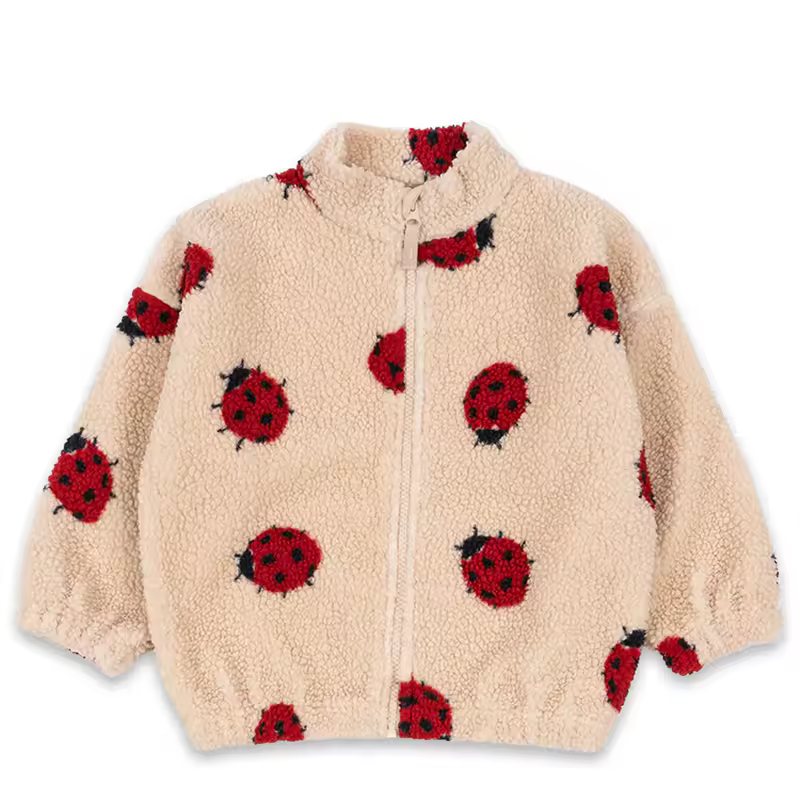 2026 KS Brand Winter Baby Girls Boys Lambswool Cherry Jackets Kids Clothes Boys Sequin Cartoon Outerwear Children's Coats 1-9Yrs - Image 19