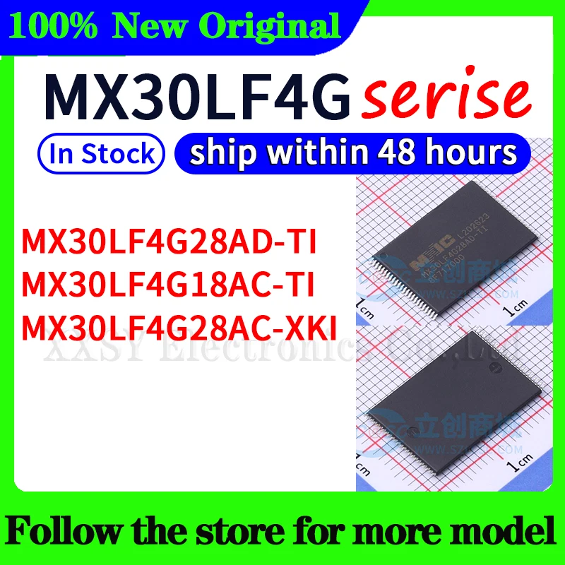

MX30LF4G28AD-TI MX30LF4G18AC-TI MX30LF4G28AC-XKI In stock 48 hours ship