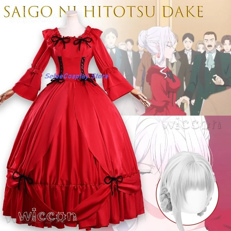 

Disfraz костюмы на Хэллоуин Scarlet Saigo Ni Hitotsu Dake Onegai Shitemo Yoroshii Deshou Ka женское платье Mujer