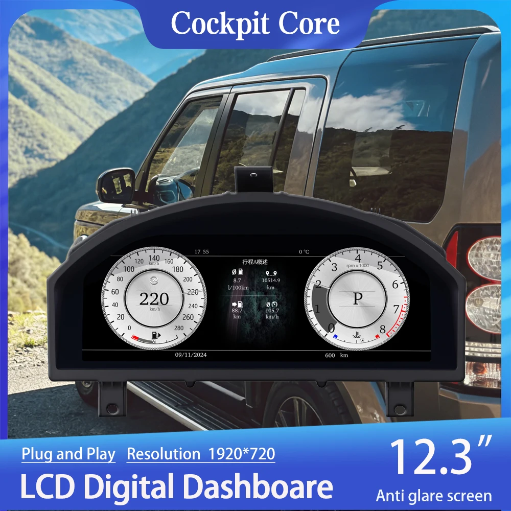 

Digital Cluster Dashboard For Land Rover Freelander 2 2007-2015 Speedometer Wireless CarPlay Virtual Cockpit