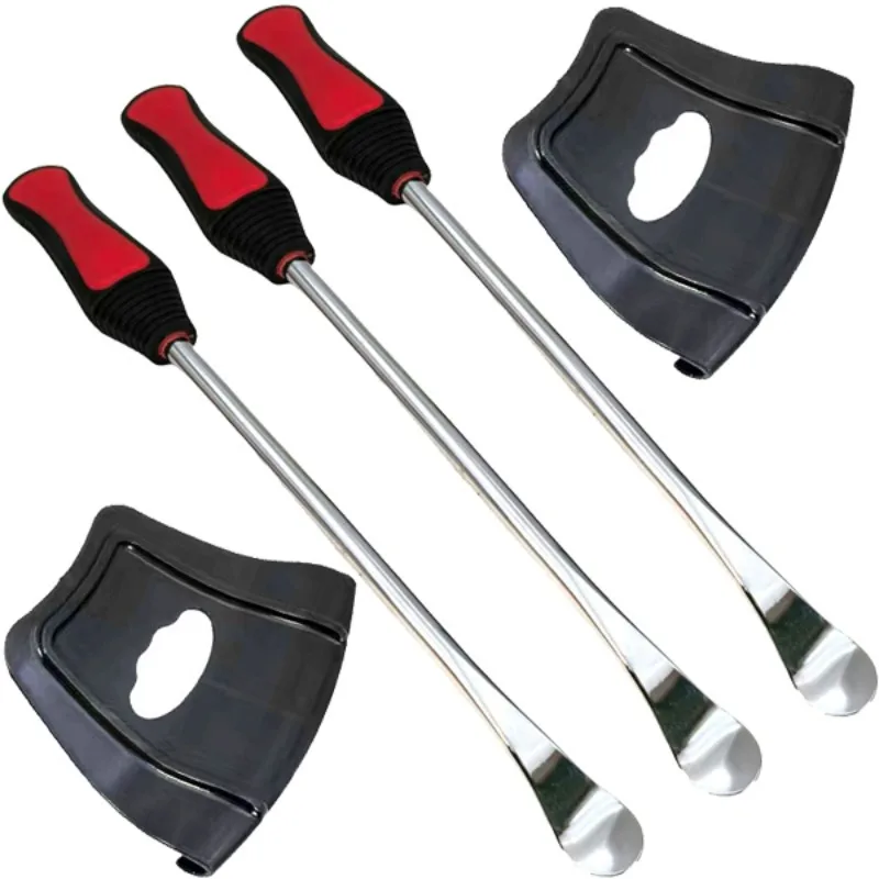 

Нейлоновый комплект рычагов для шин, 2 шт., профессиональный набор инструментов для защиты обода, не оставляющий для замены и ремонта шин автомобиля, мотоцикла, велосипеда