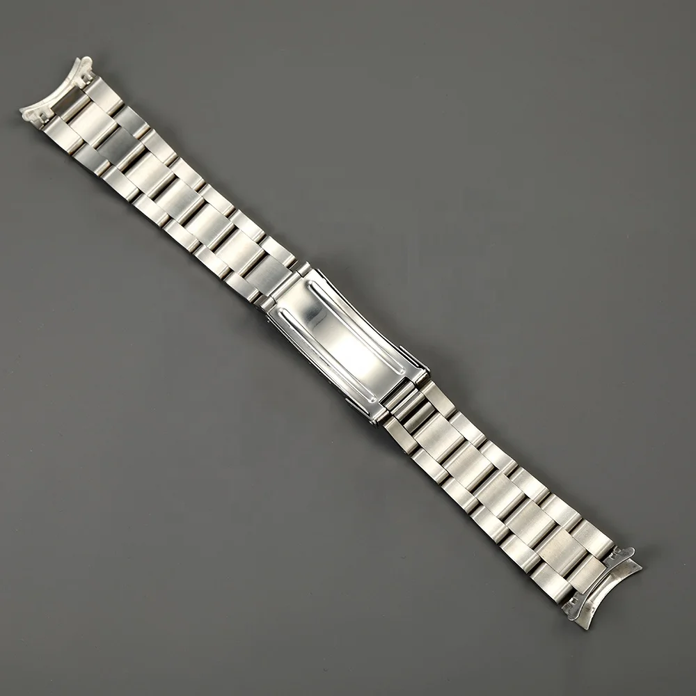 316L Stainless steel 20mm Oyster Watch Band Strap Band Bracelet Fit For RLX Watch