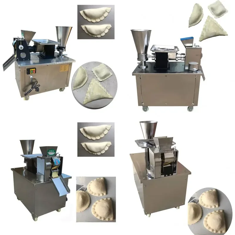 Automatic Dumpling Samosa Ravioli Spring Rolls Lumpia Empanada Maker Motor Stainless Steel High Capacity