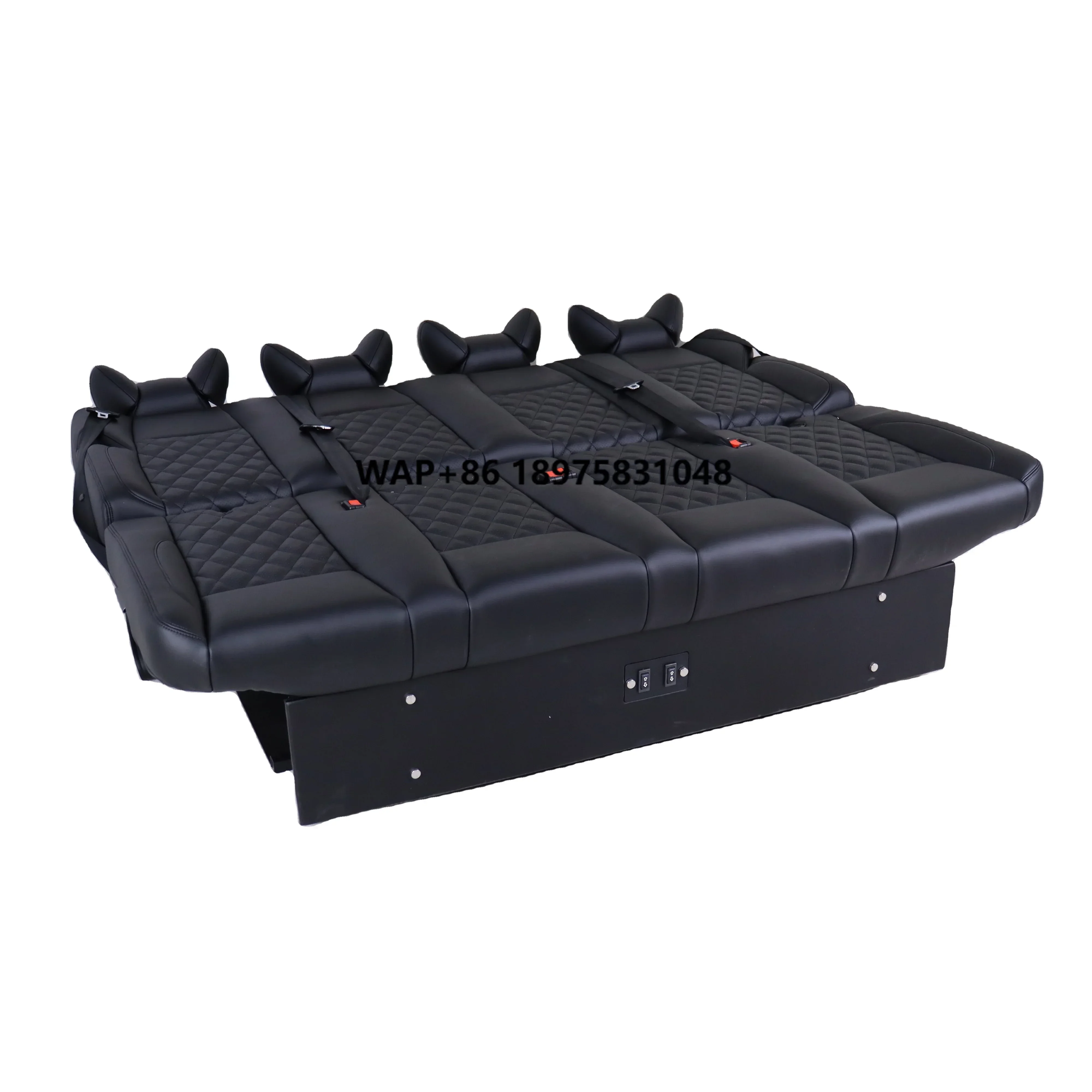 Wholesale  Custom 4 Persons Car Seats Luxury electric  Sofa Bed Bench