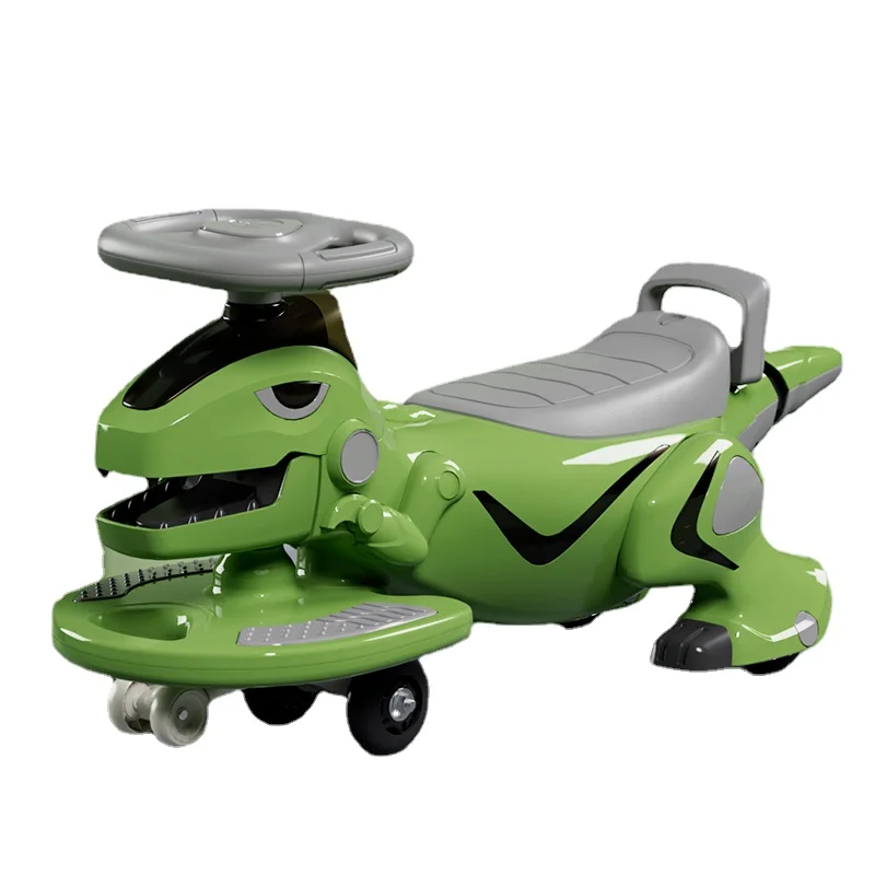 Twist car, roller coaster, male and female sliding, adult can sit on anti roll silent wheels