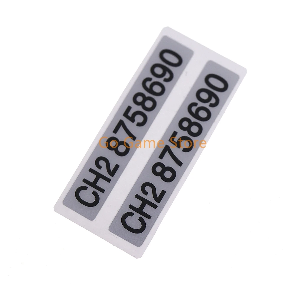 300 шт. для Gameboy GB GBC GBP, корпус игровой консоли, наклейка с последовательным номером, задняя этикетка, запасная часть