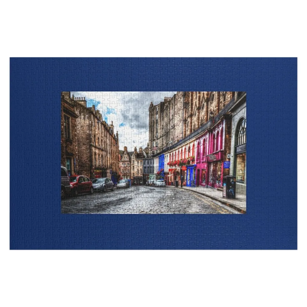 

Grassmarket Edinburgh Jigsaw Puzzle Picture Custom Kids Toy Baby Toy Puzzle