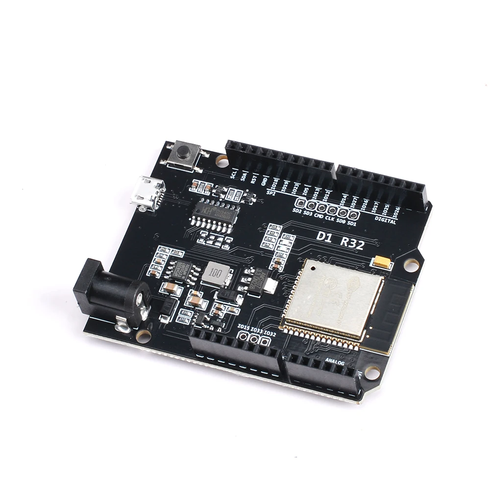 

For Wemos D1 Mini For Arduino For UNO R3 D1 R32 ESP32 WIFI Wireless For Bluetooth Development Board CH340 4M Memory One