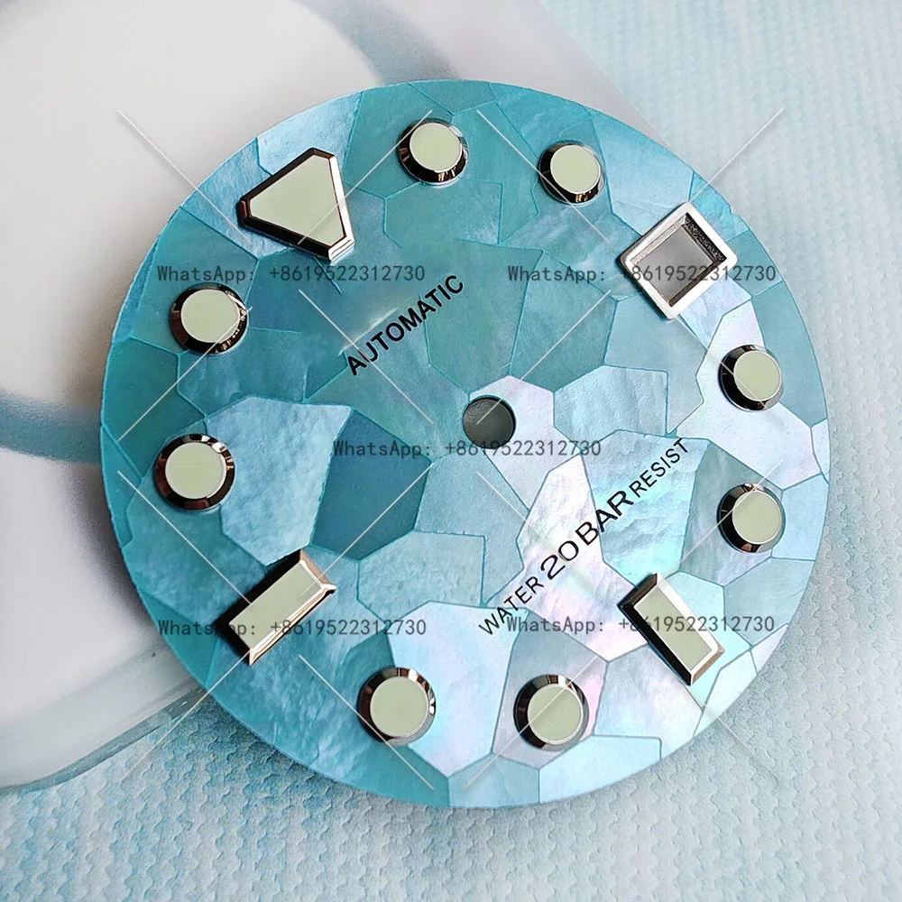 

Jewelry Natural Mother-of-Pearl Dial 28.5mm Literally 3-point/3.8-point Case NH35 Modified