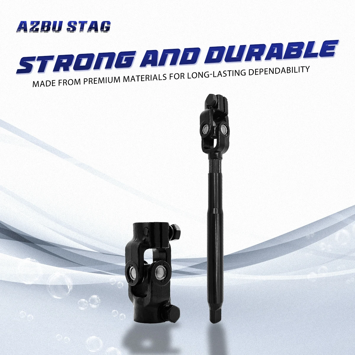 AzbuStag 2Pcs Lower Steering Shaft  for Ford Escape Mercury Mariner 2008 2009 2010 2011 2012  8L8Z3B676A