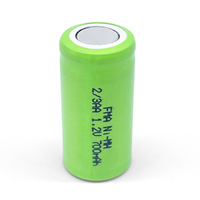 3pcs 1.2V Ni-MH 700mAh Ni-Cd 500mAh 2/3AA Rechargeable Battery DIY for Electric Shaver Razor Cordless Phone inside cell