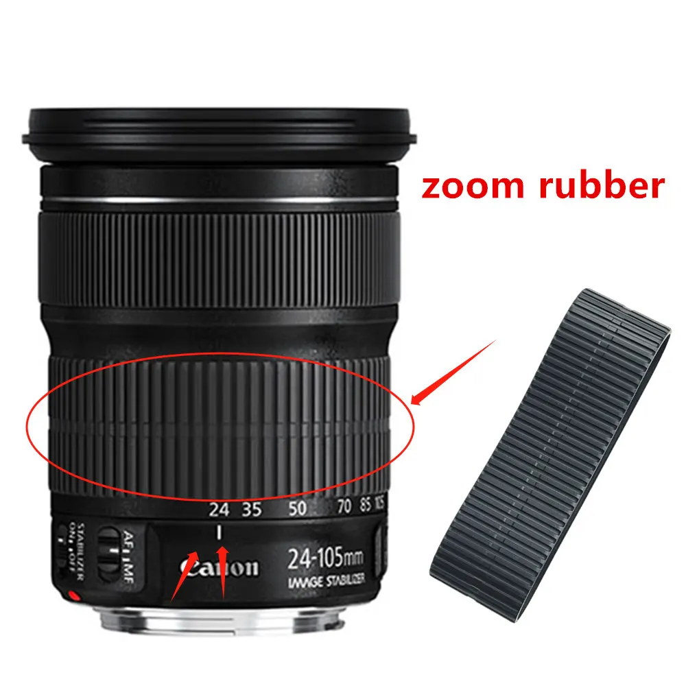 جديد الأصلي التكبير المطاط قبضة حلقة YB2-5480 لكانون EF 24-105 مللي متر F3.5-5.6 هو STM