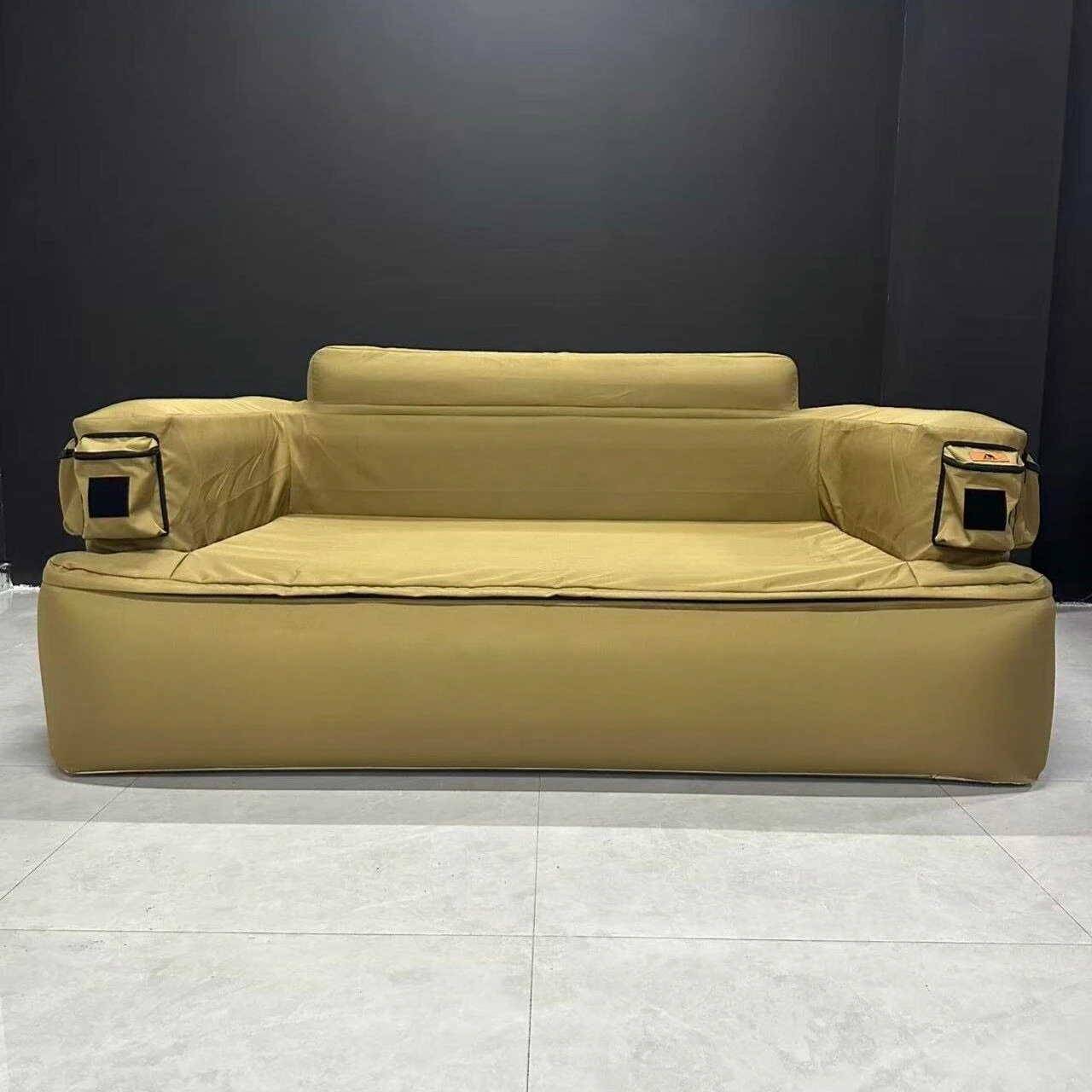 Sofa bed, folding bed, tent camping, thickened, outdoor inflatable sofa, portable for home use