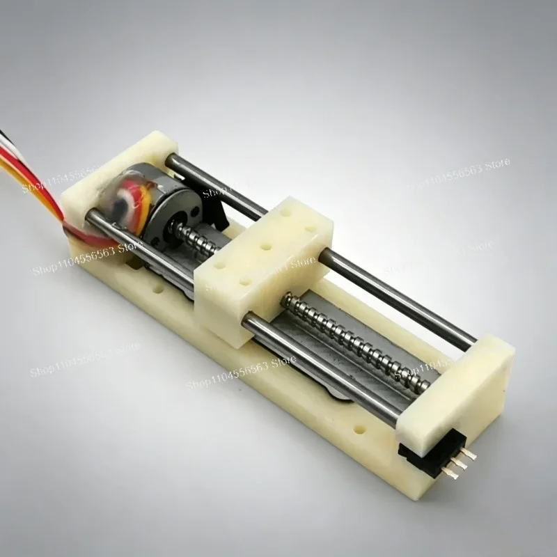 

Miniature Sliding Table Screw Stepper Motor Optical Drive With Limit Switch DIY Robot Mechanical Parts
