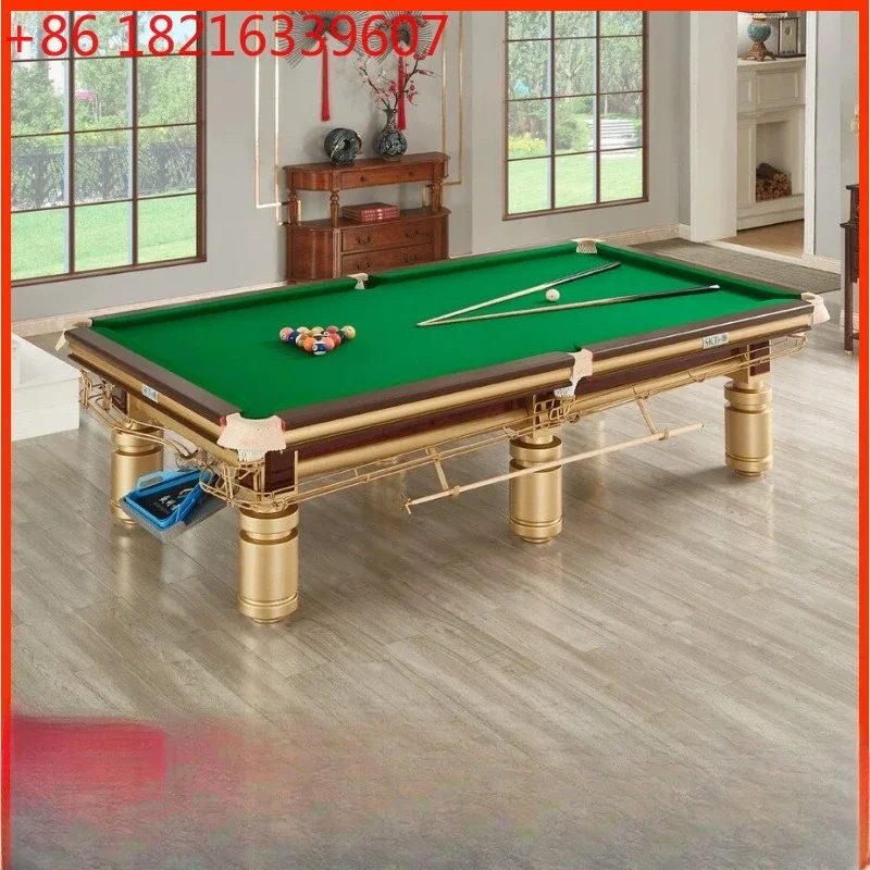 TAO Billiard table Standard commercial Chinese black eight steel warehouse table Indoor and household billiard table