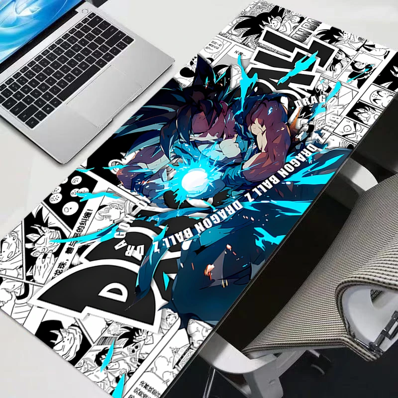 Tapis de souris Dragon Ball anime, grand tapis de souris XXL pour clavier et bureau, tapis de souris en caoutchouc pour ordinateur portable