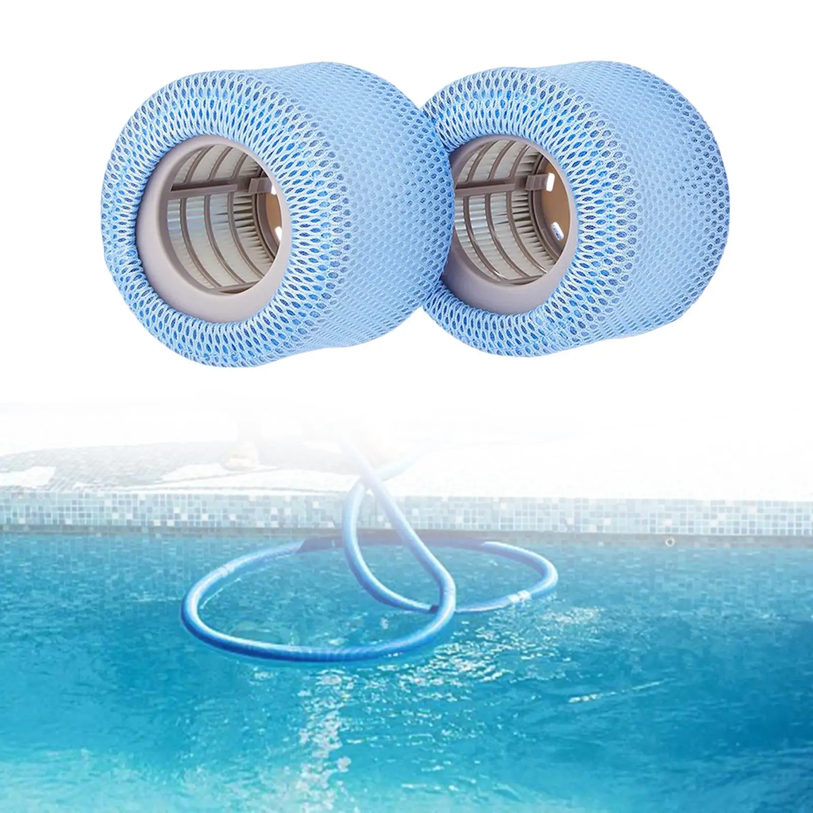 2 Pieces Filtrate Protective Net Mesh Covers Filtrate Cartridges,Protective Nets