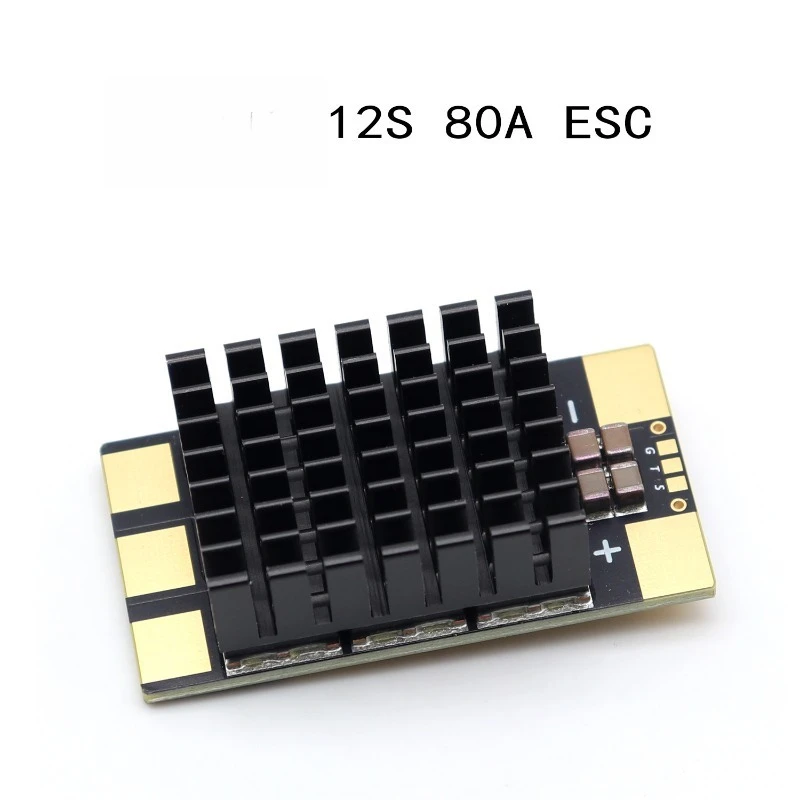 12S 80A AM32 Brushless ESC FPV Speed Controller For 13 15 Inch Crossing Drone