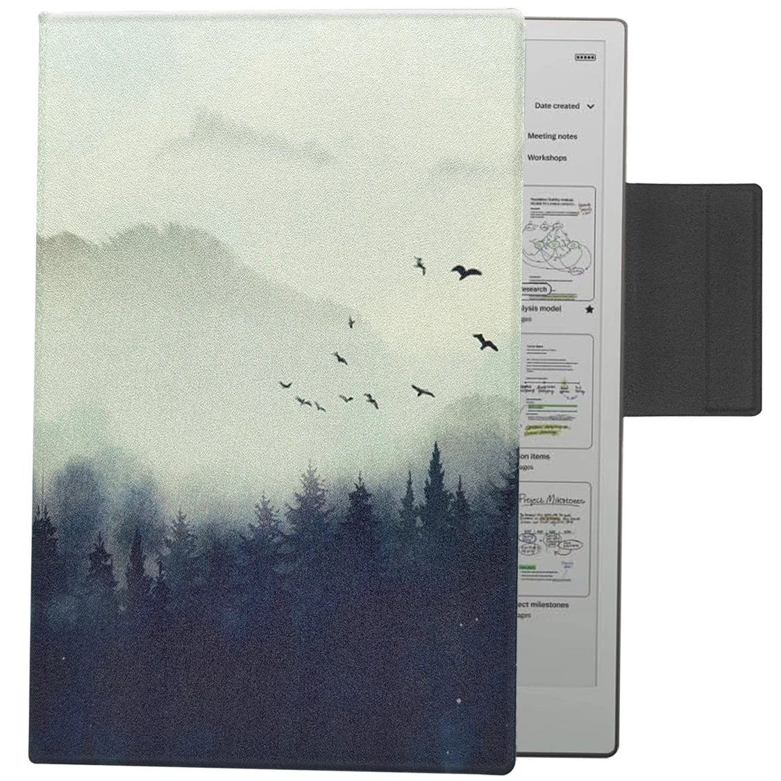 Case for Remarkable Paper Pro 11.8 Inch 2024 Released, Premium PU Leather Magnetic Cover Book Folio Design with Pen Holder