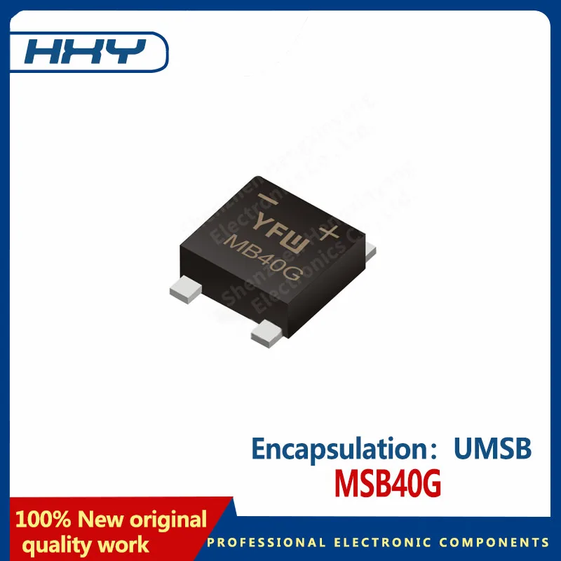 10ชิ้นแพคเกจ MSB40G umsb วงจรเรียงกระแสไดโอดแบบบริดจ์