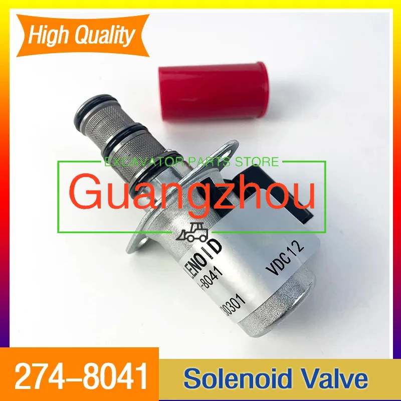 

for Excavator Solenoid 2748041 274-8041 Solenoid Valve 420E 420F Machinery Spare Parts Higher Quality New