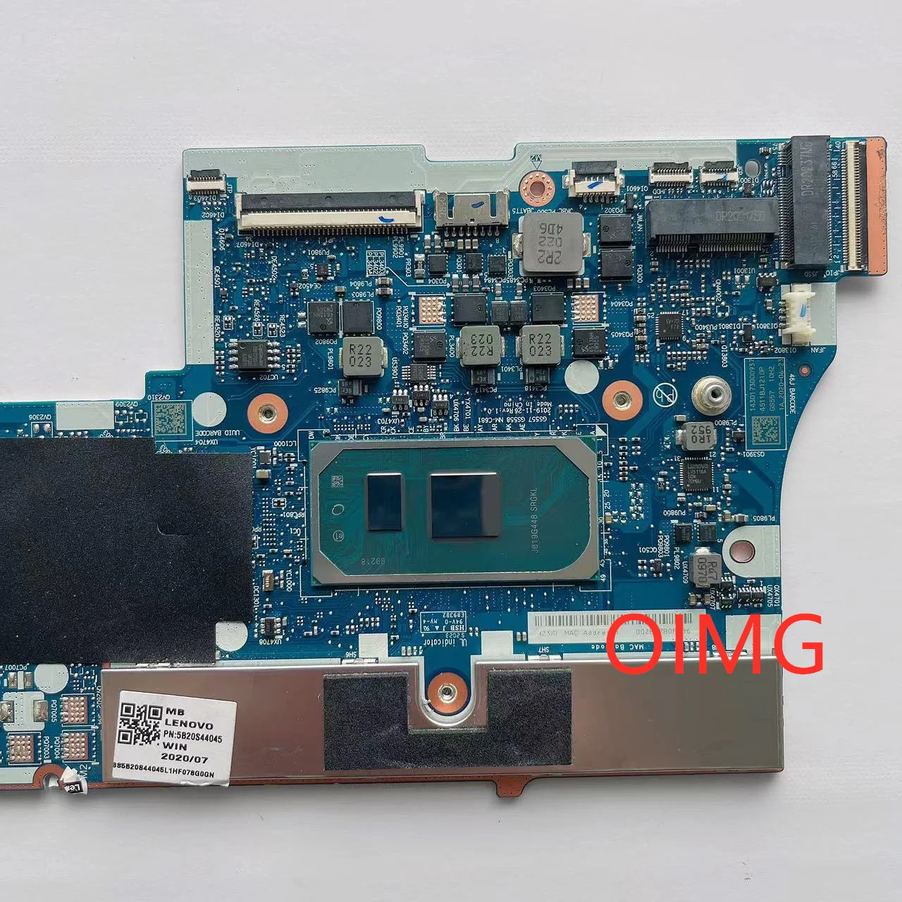 5B20S44045 Für Lenovo ideapad 5-15IIL05 Laptop Motherboard CPU I5-1035G1 RAM16G GS557 GS558 NM-C681 100% Getestet