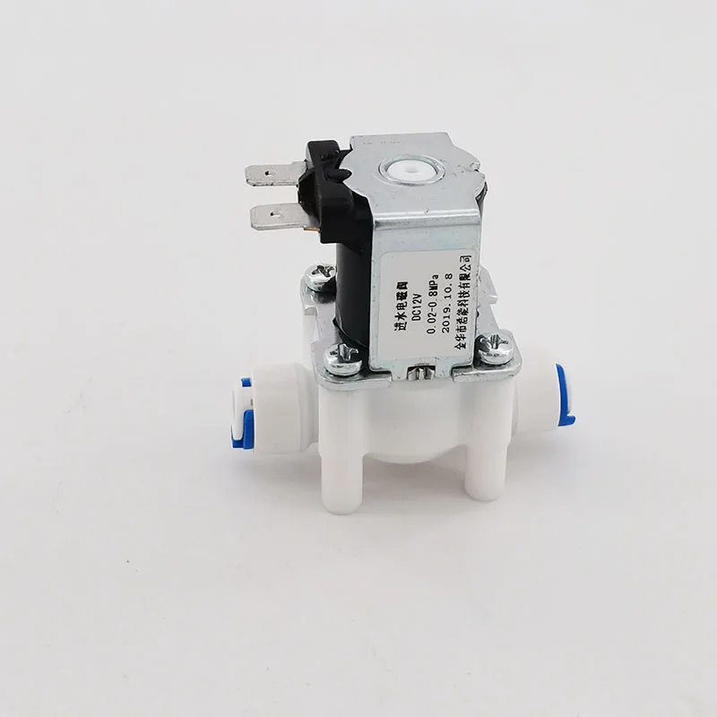 Food Grade 12V 24V 1/4 & 3/8 Port Plastic Water Solenoid Valve 1200CC Wastewater Valve