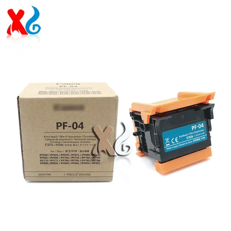 

PF-04 New Genuine Print Head For Canon iPF 650 655 670 671 680 681 685 686 750 755 760 765 770 771 780 781 785 786 830 831 840