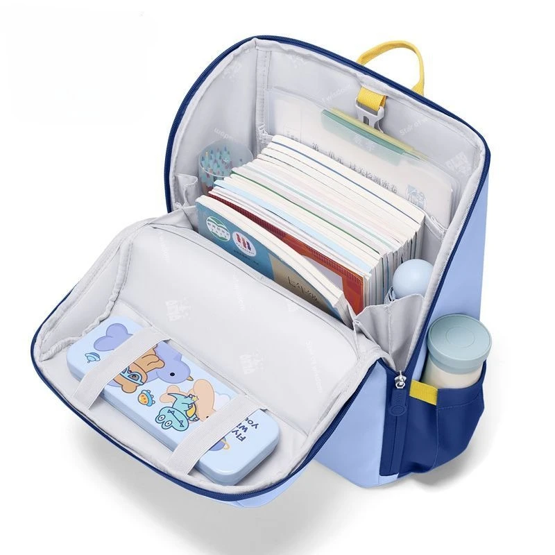 New Fashion School Bags for Boys Girls Brand Children Backpack Spinal Protection Student Book Bag Large Capacity Kids Schoolbag