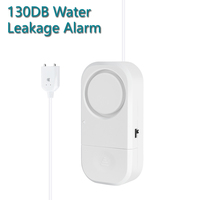 130DB Home Alarm Water Leakage Alarm Detector Independent Water Leak Sensor Detection Flood Alert Overflow Security Alarm System