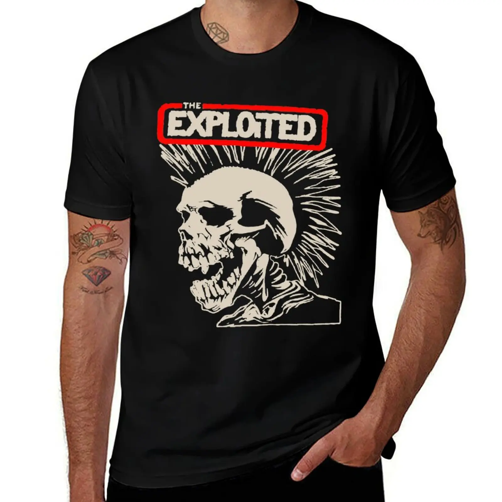 The Exploited T-Shirt t shirts cotton 100% T-Shirt