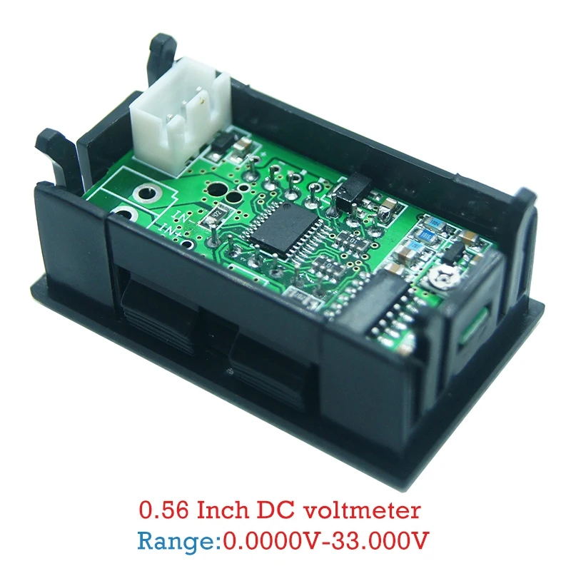 Digital 0.56inch LED Display 5 Bits DC 0-33.000V Voltmeter Voltage Meter Tester