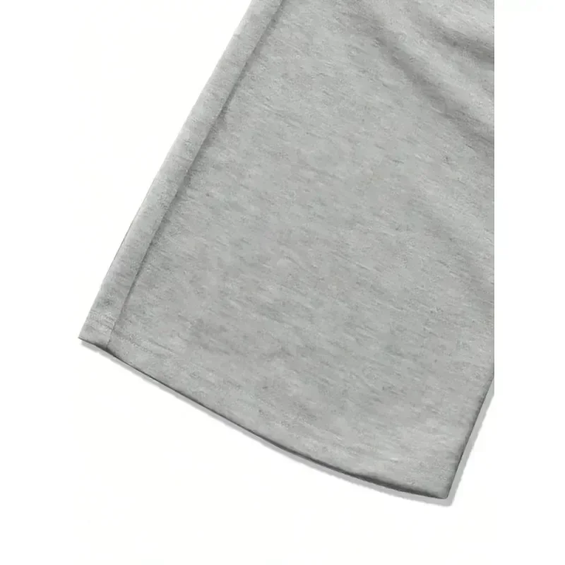 Cotton Sports Pants Men's Autumn Casual Gray Pants New Men's Straight Leg Sweatpants