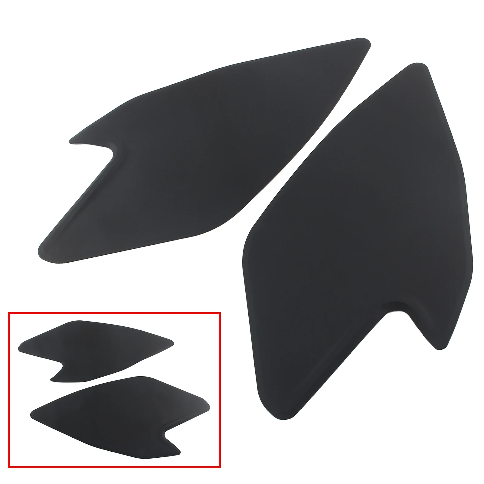 For BMW G310GS 2018-2023  Non-slip Side Fuel Tank Stickers Waterproof Pad Rubber pad