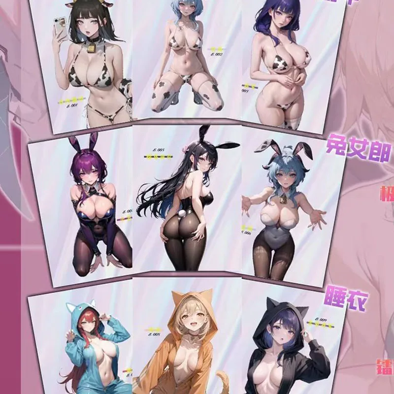 Goddess Story Secretive Collection Card Anime Sexy Girl Party Swimsuit Bikini Card Laser Ticket Doujin Toys And Hobbies Gift