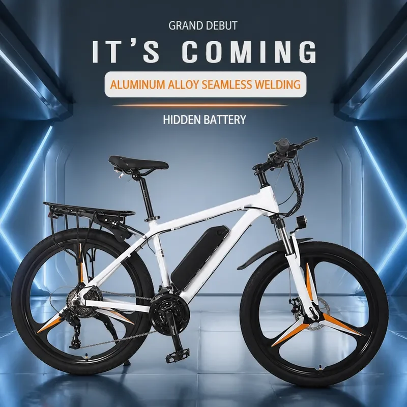 26 Inch Aluminum Alloy Power Transmission Bicycle for Adult Food Delivery