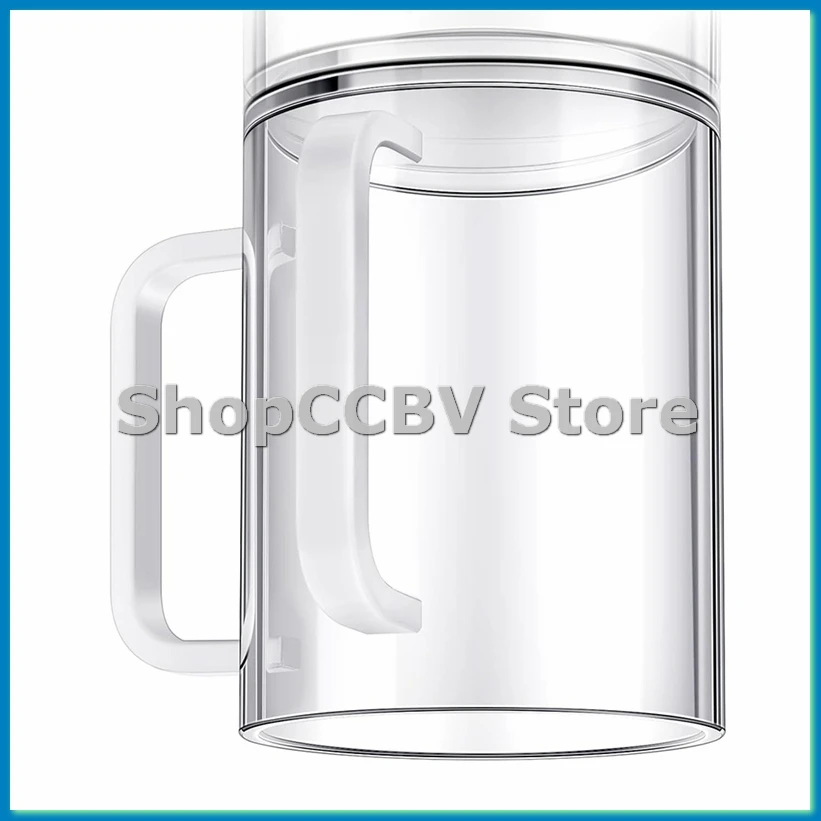 

Hand Washing Cup with Dual Handles Acrylic Washing Cup for Netilat YadayimNegel Vasser Wash Cup Handles for Jewish White-A50M