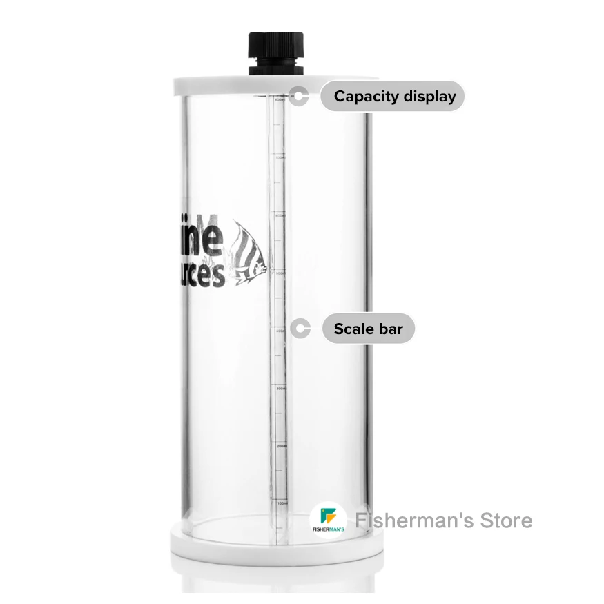 Marine Sources Acrylic Seawater and Coral Nutrient Liquid Container, Used Together with Dosing Pump