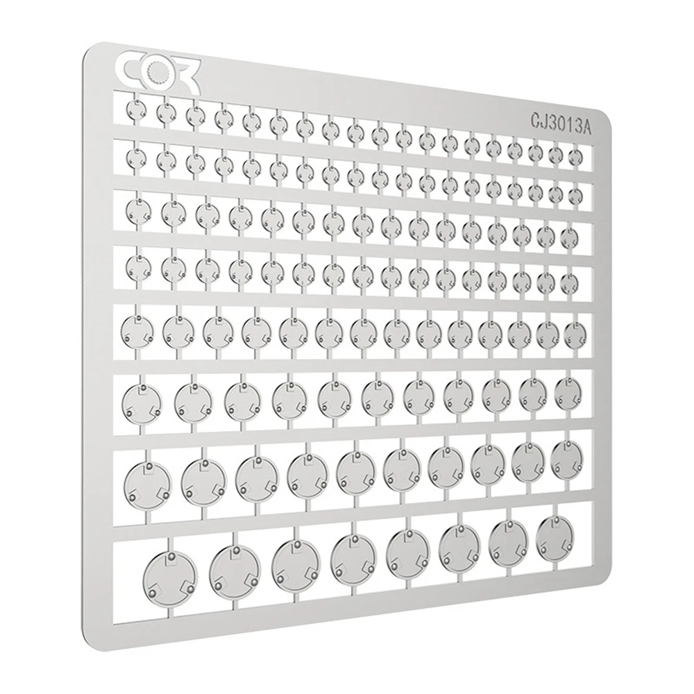 Metal Detail Up Hex Nuts Rivet Parts Set For Model Hex Nuts Photoetch Air Hole Parts Set Detail-Up Item