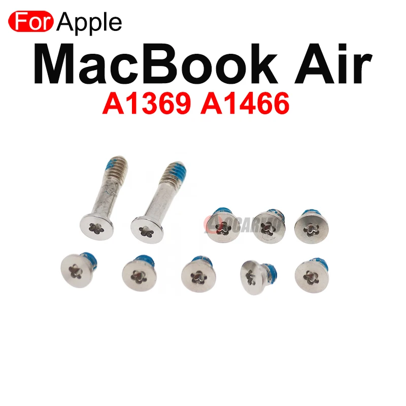 Aocarmo для Apple MacBook Pro A1278 A1286 A1297 Air A1369 A1466 Retina A1398 A1425 A1502 полный комплект винтов нижней части корпуса