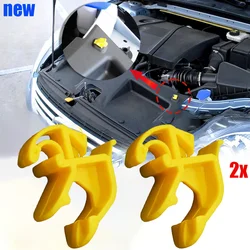 2Pcs New Hood Bonnet Support Rod Stay Retainer Clip For Ford S-Max 2006 2007 - 2014 Transit 2006-2021 Fiesta MK3 1989 1990 -1997
