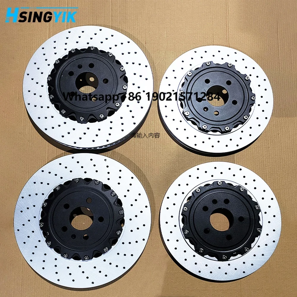 

Auto Parts High Carbon Alloys 2-Piece Brake Disc for X5 F15F85 OE# 34112284901 395mm